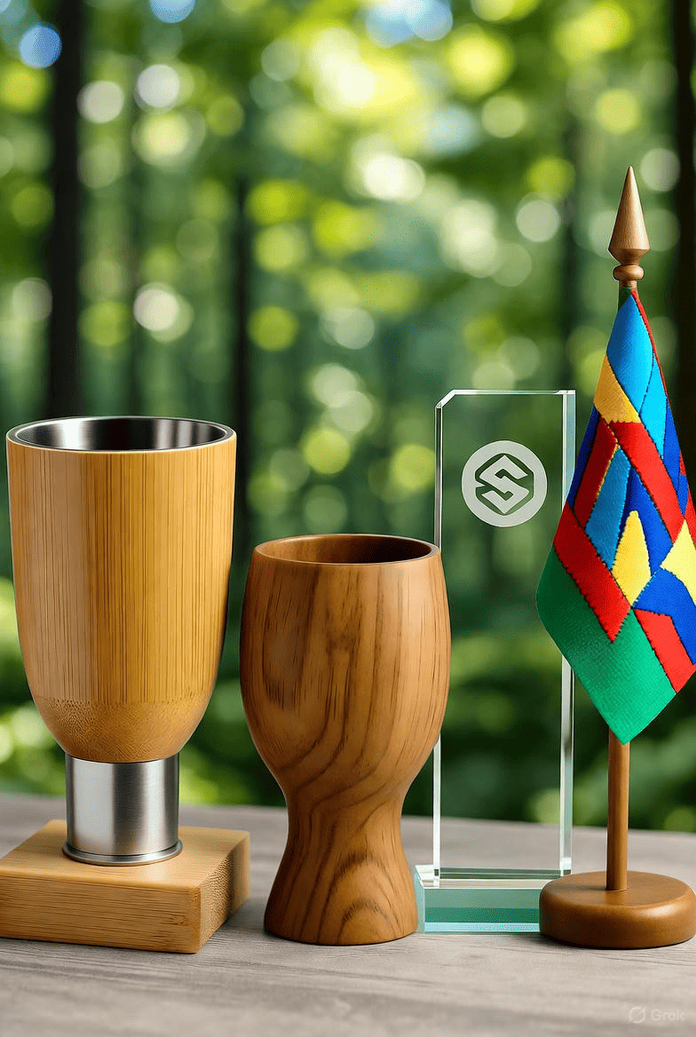 Экологичная  наградная атрибутика дляя турниров