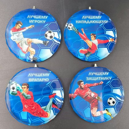 Медаль стеклянная ФУТБОЛ