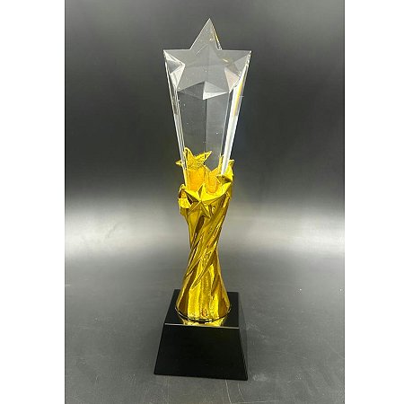 Награда из стекла KN-2309 звезда