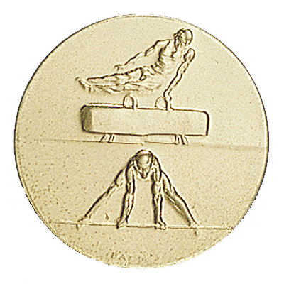 Вставки для медалей и кубков B216 гимнастика