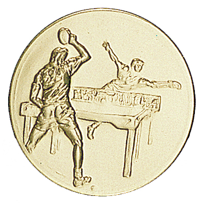 Вставки для медалей и кубков B328 наст. теннис