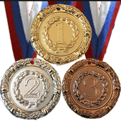 Медали МP051SP с лентой