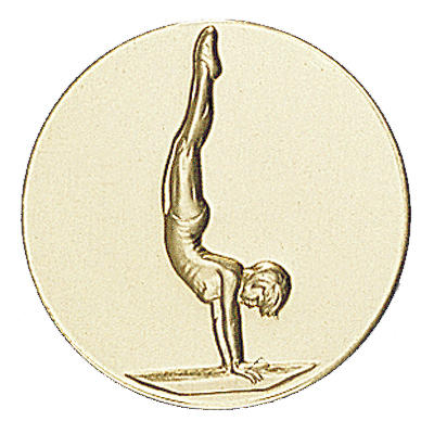 Вставки для медалей и кубков B-H4 гимнастика