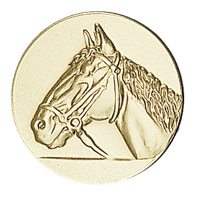 Вставки для медалей и кубков B230 лошадь
