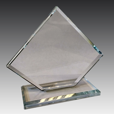Награды из стекла KN-2180 с гравировкой