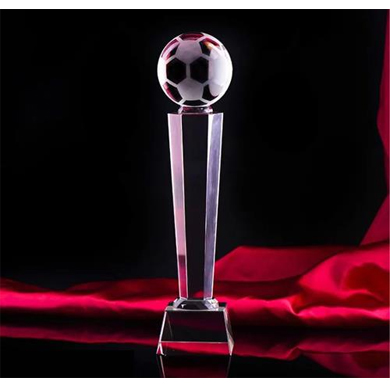 Награда из стекла CRYSCT-115 Футбольный мяч