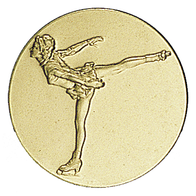 Вставки для медалей и кубков B266 ж. фиг. катание