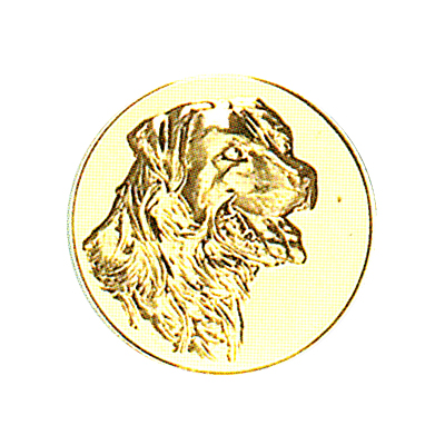 Вставки для медалей и кубков B167 собака 